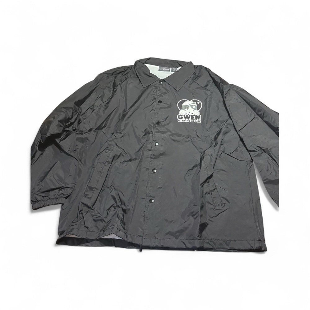 Gwen Stefani XL -Black Windbreaker Jacket